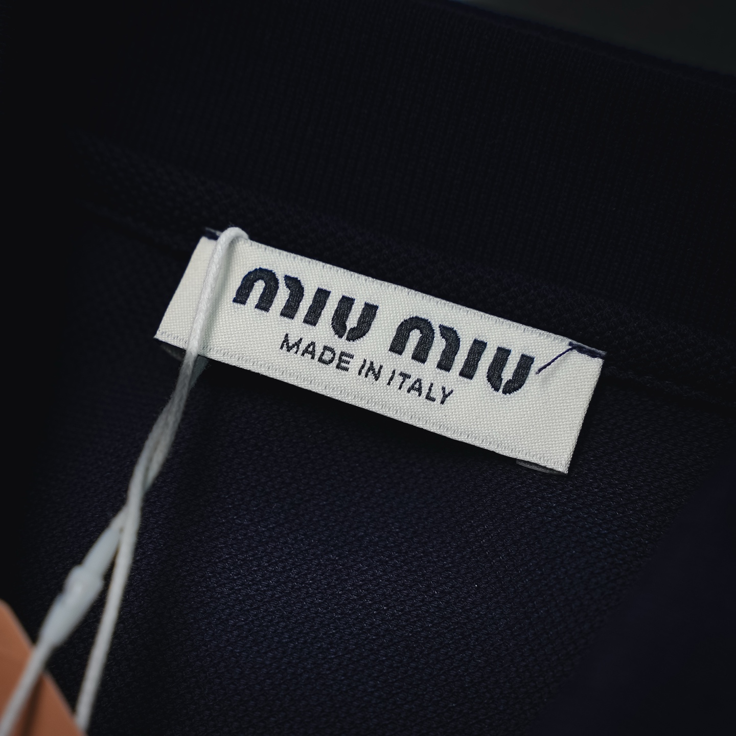 Miu embroidered sweatshirt