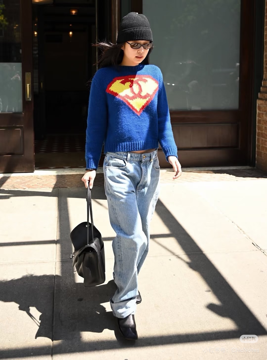 Chan 26ss preppy look sweater