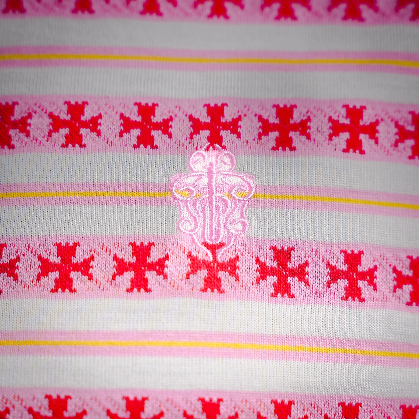 Chrome all-over sweatshirt