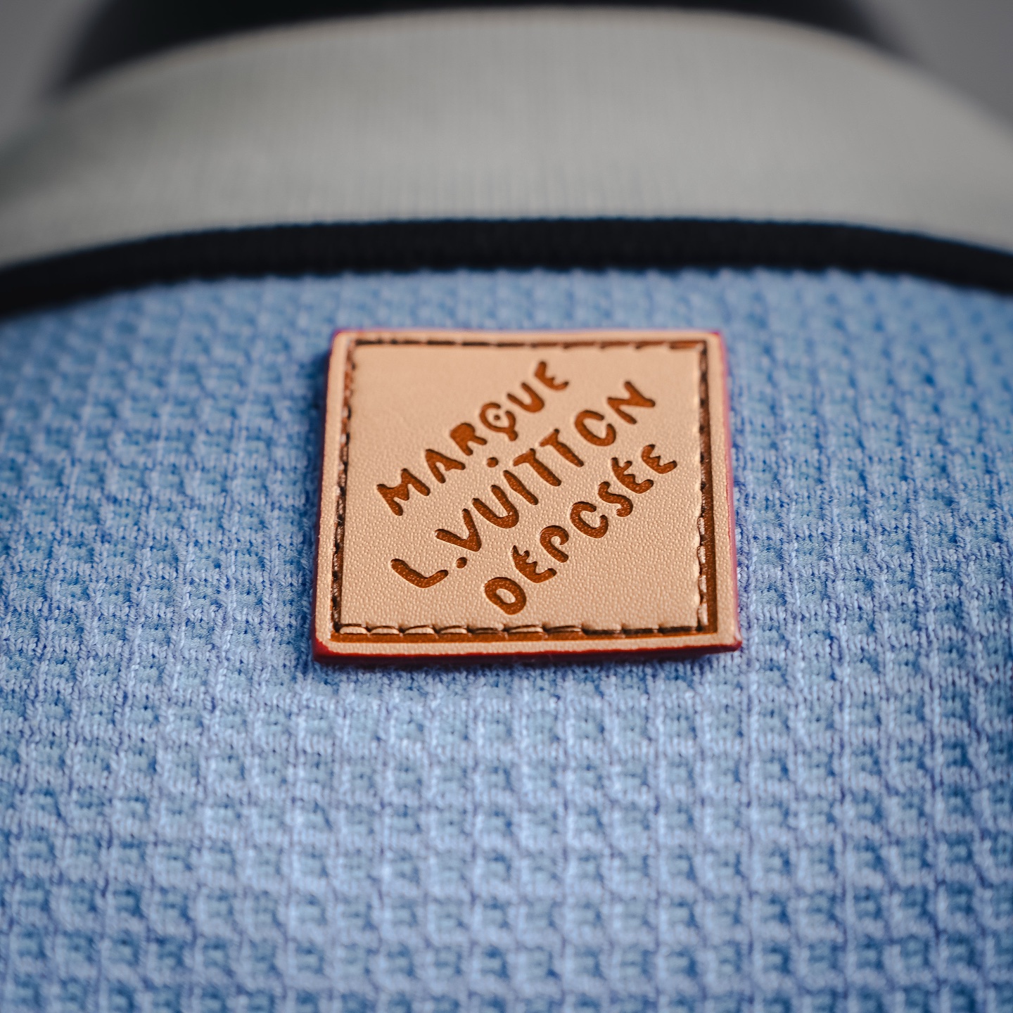 Louis pocket badge knit t-shirt