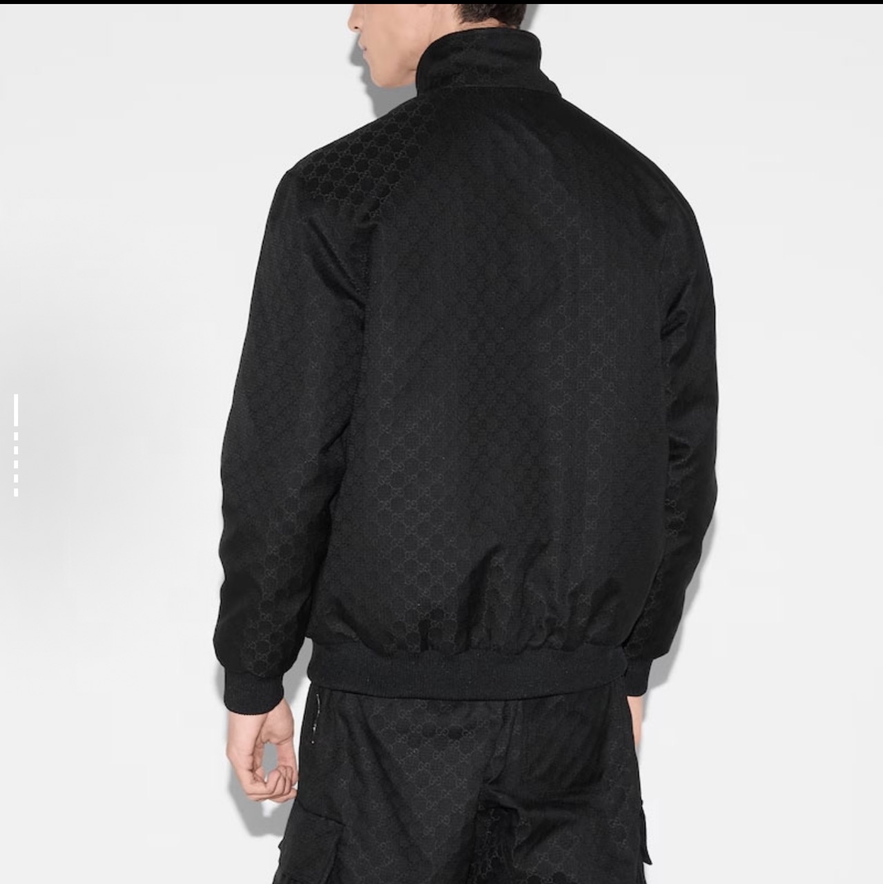 Guc all-over collared jacket
