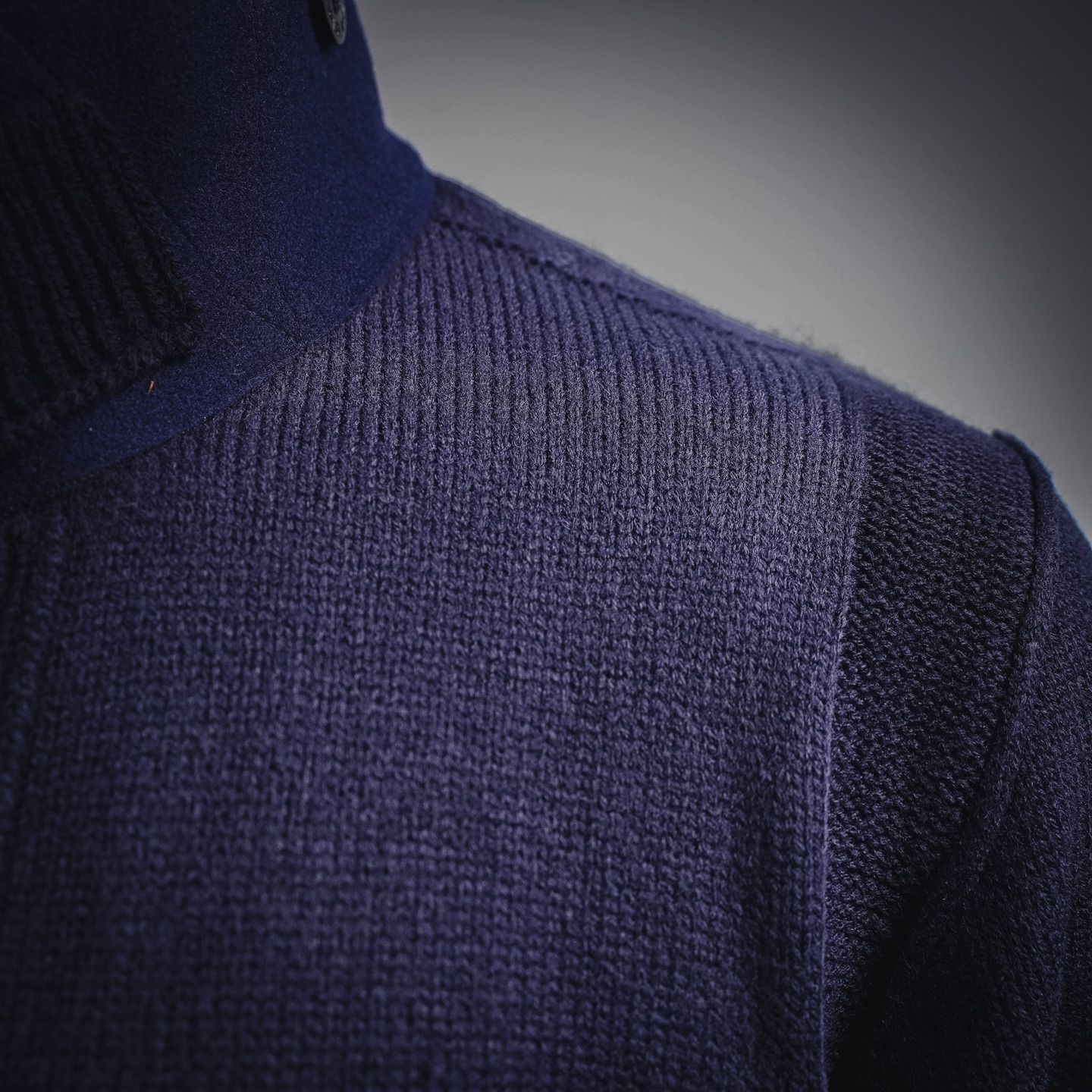 Stone cozy utility cardigan
