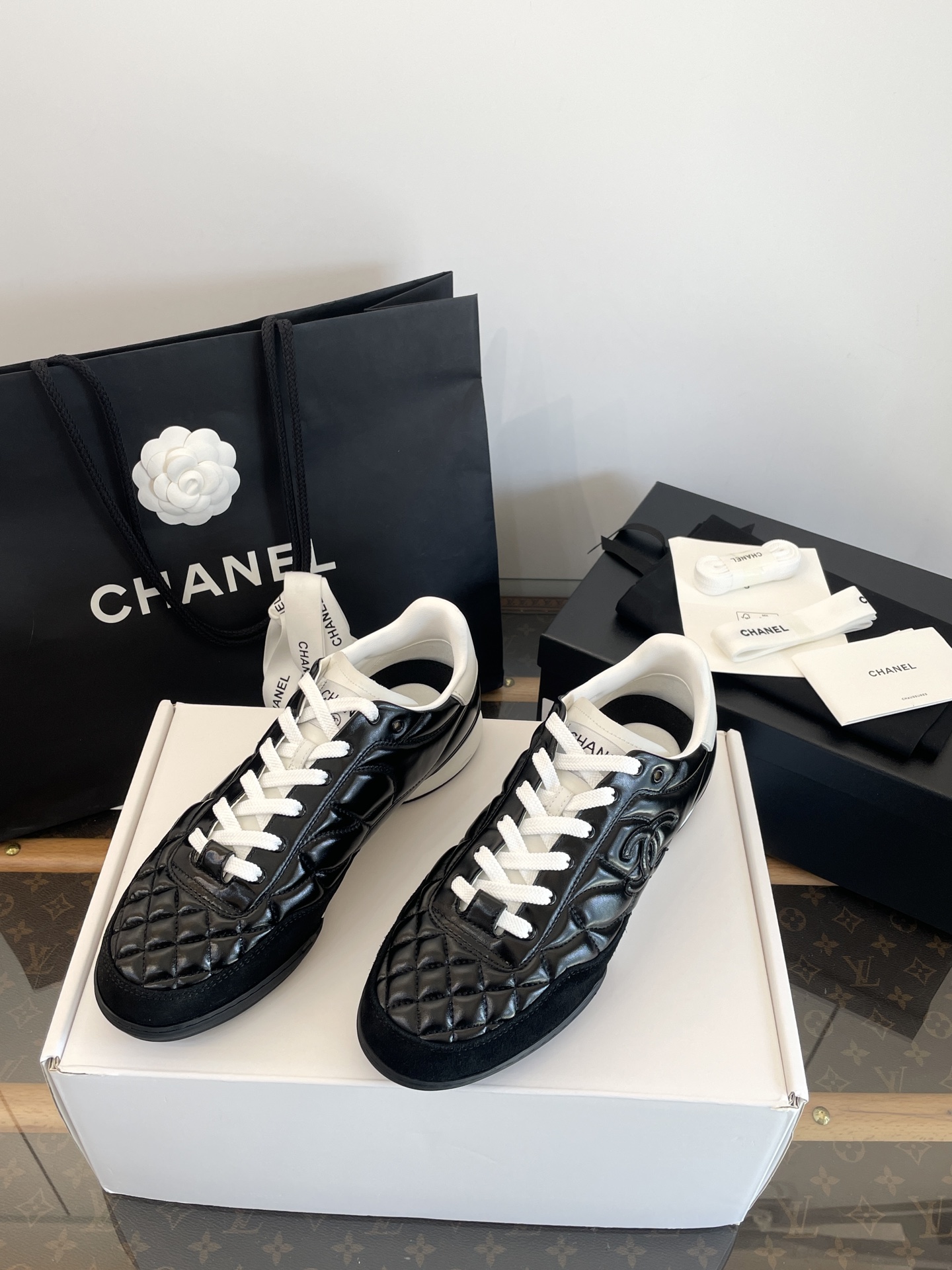 Chan quilted classic sneakers