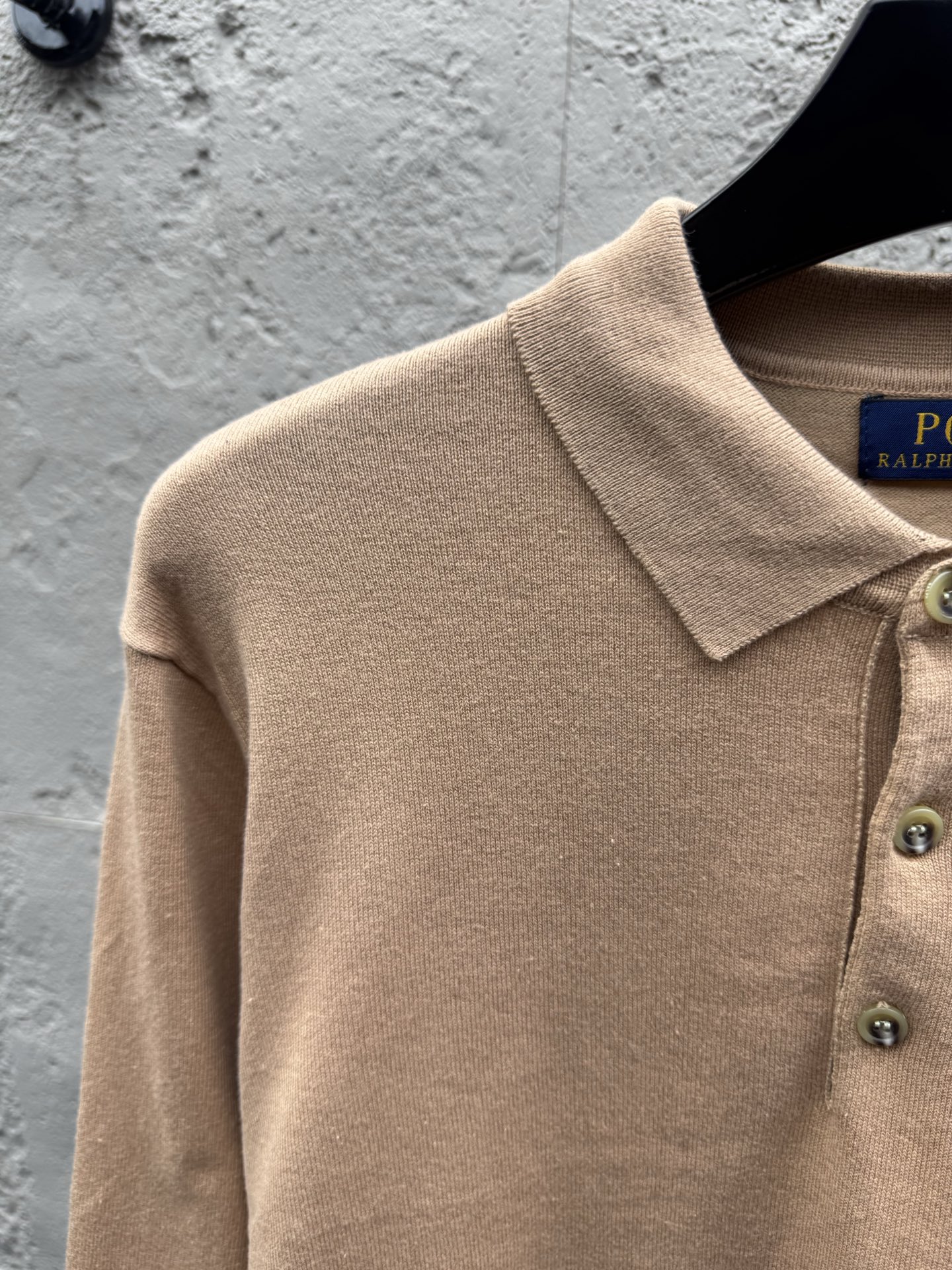 Ralph embroidered knit sweater