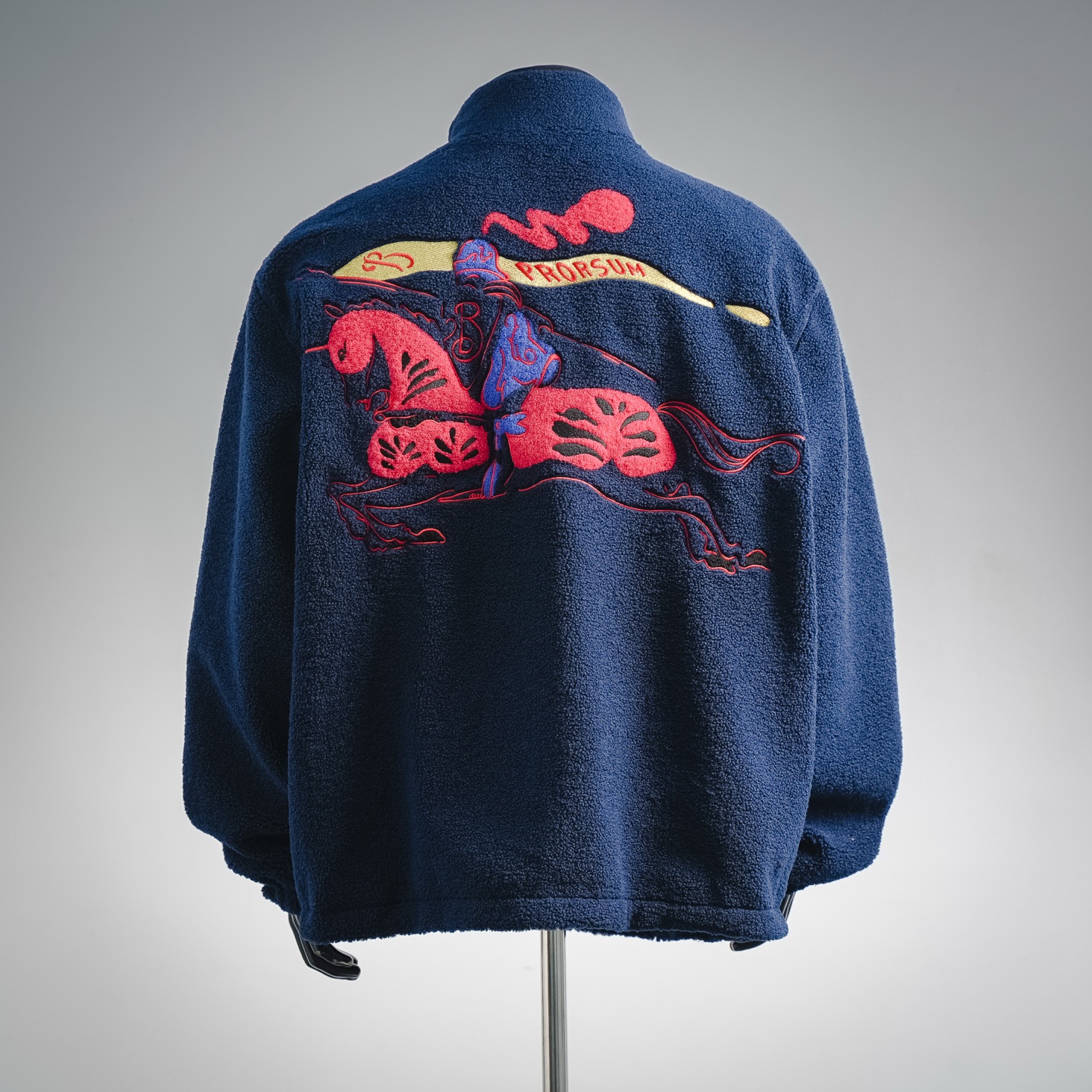 Bur flocked embroidered jacket