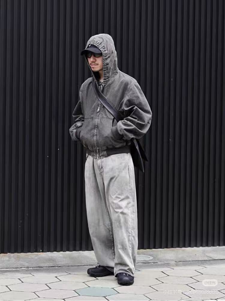 Ancell distressed baggy pants