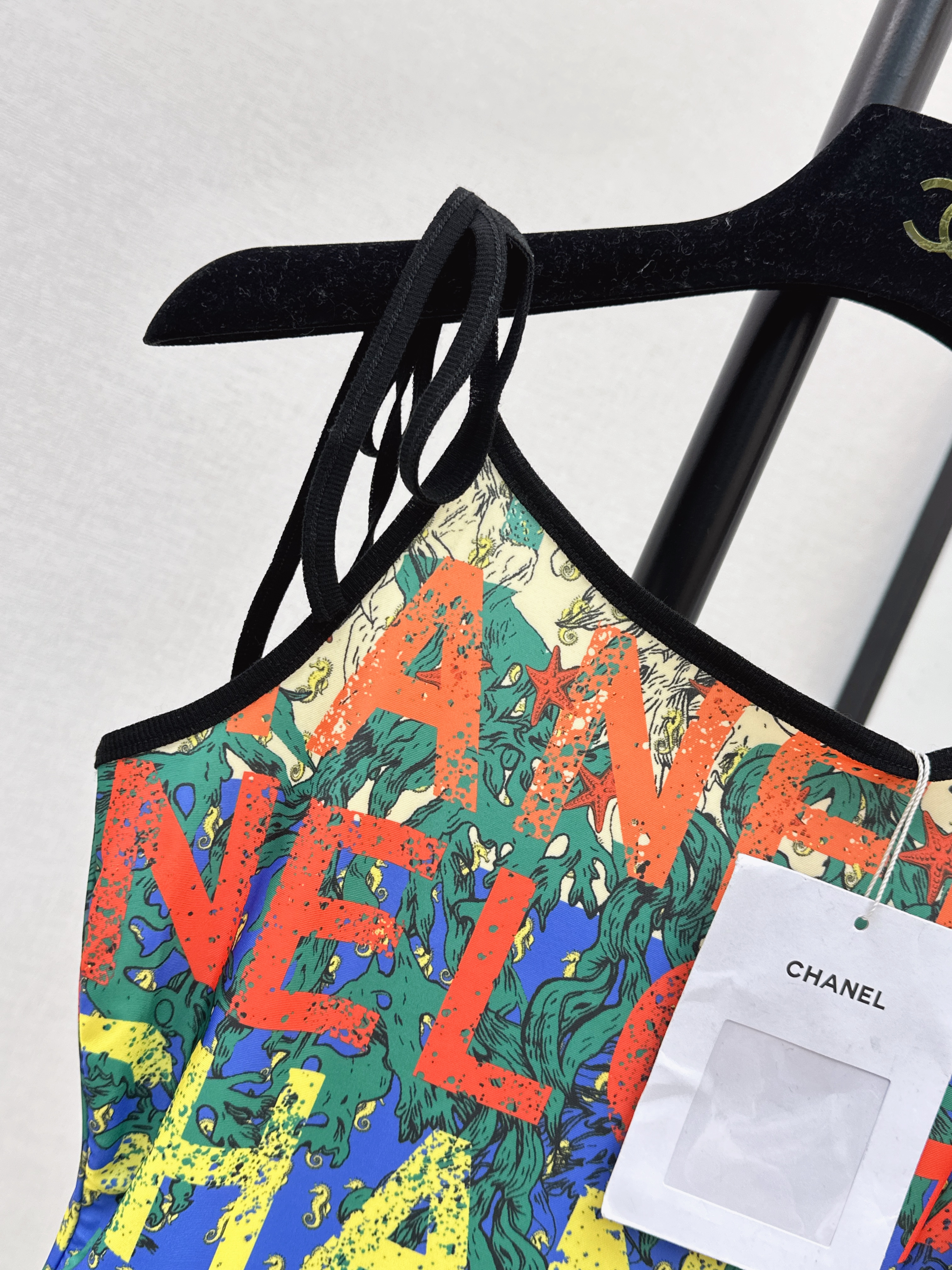Chan 26ss tie-strap swimsuit