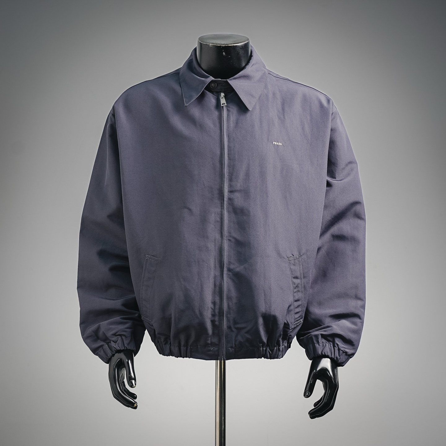 Pra embroidered zip-up jacket