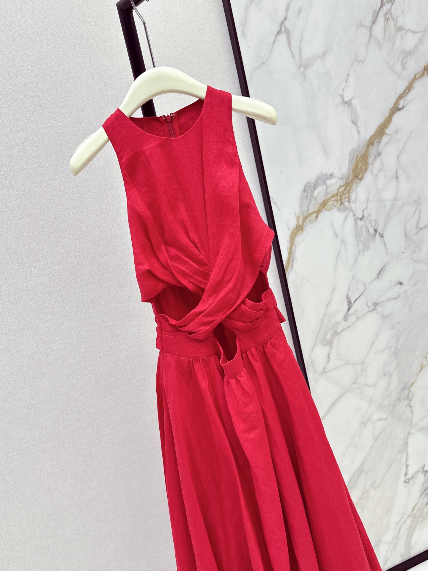 Zimm 26ss sleeveless dress