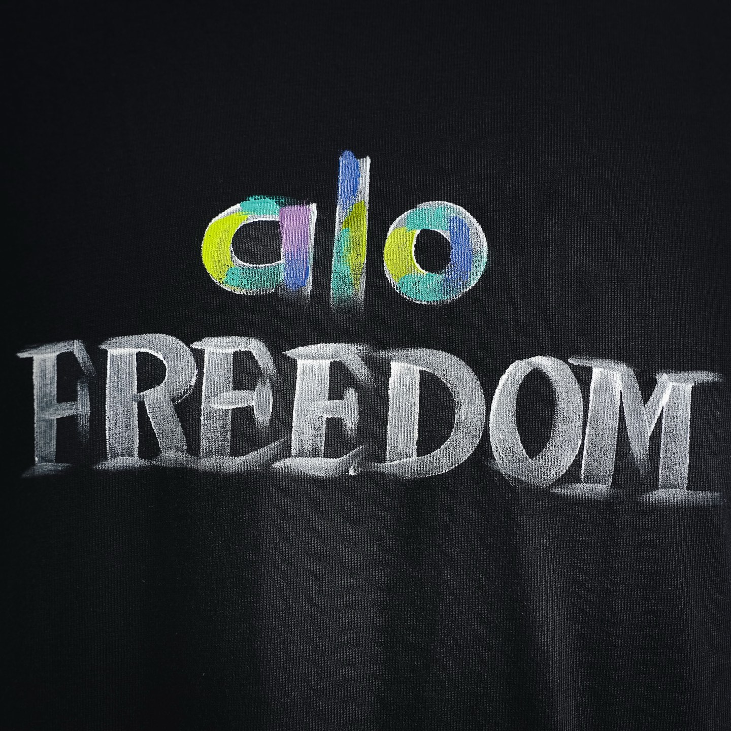 Alo gradient printed t-shirt