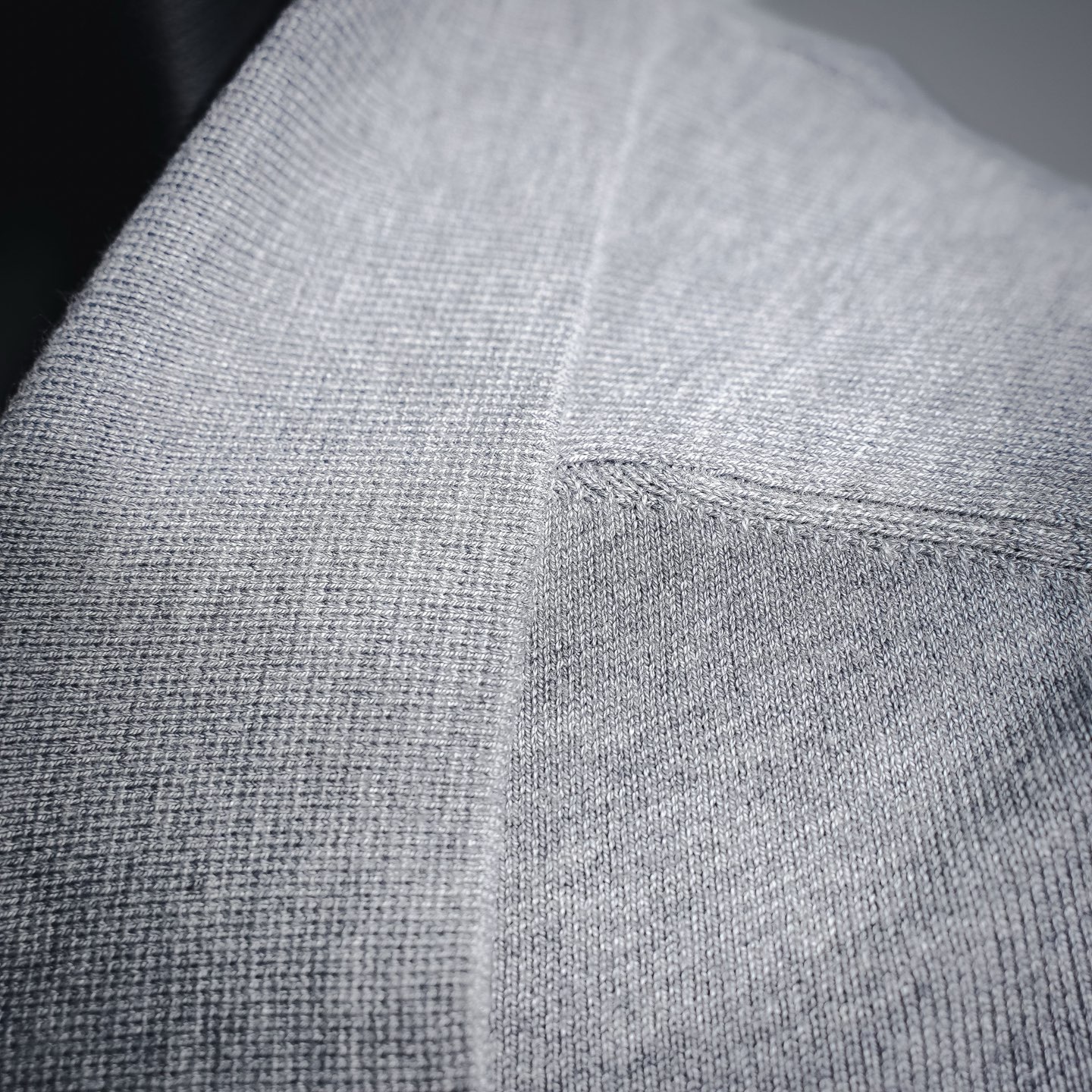 Ami knit wool cardigan