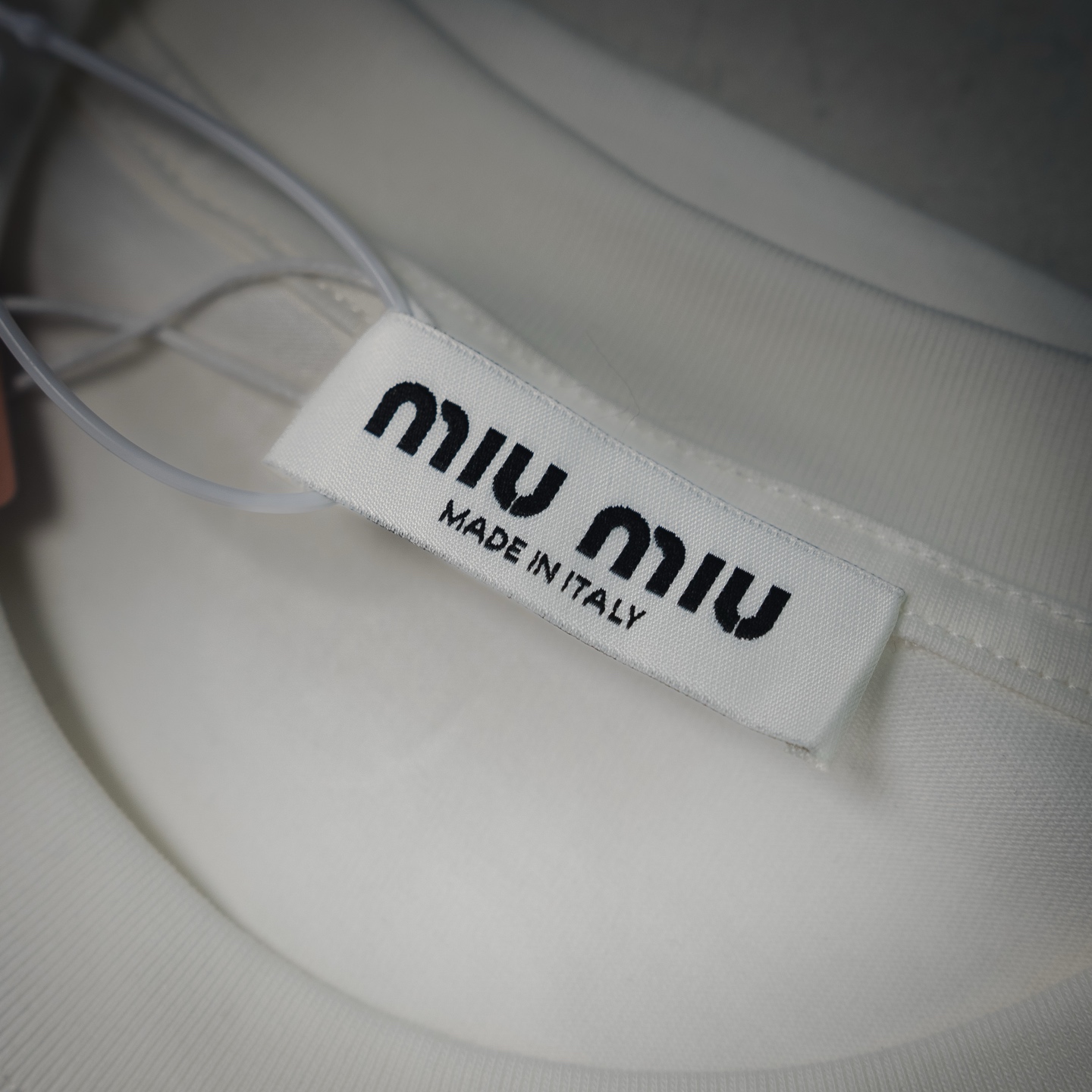 Miu graffiti-print t-shirt