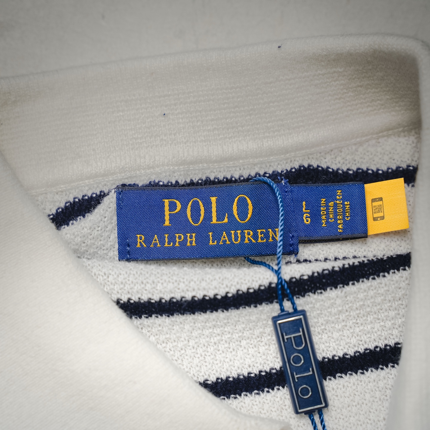 Ralph striped knit Polo