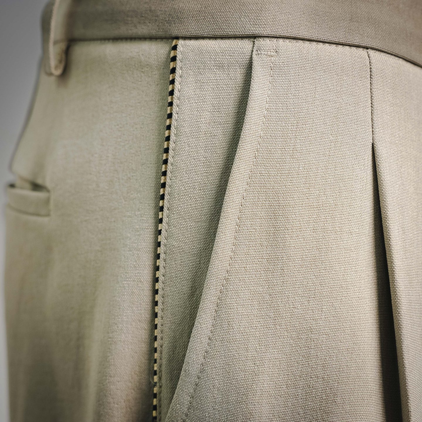Louis relaxed fit suit pants