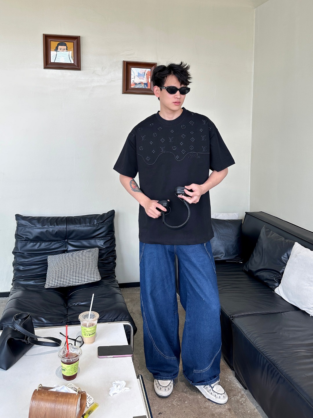 Loui embroidery t-shirt