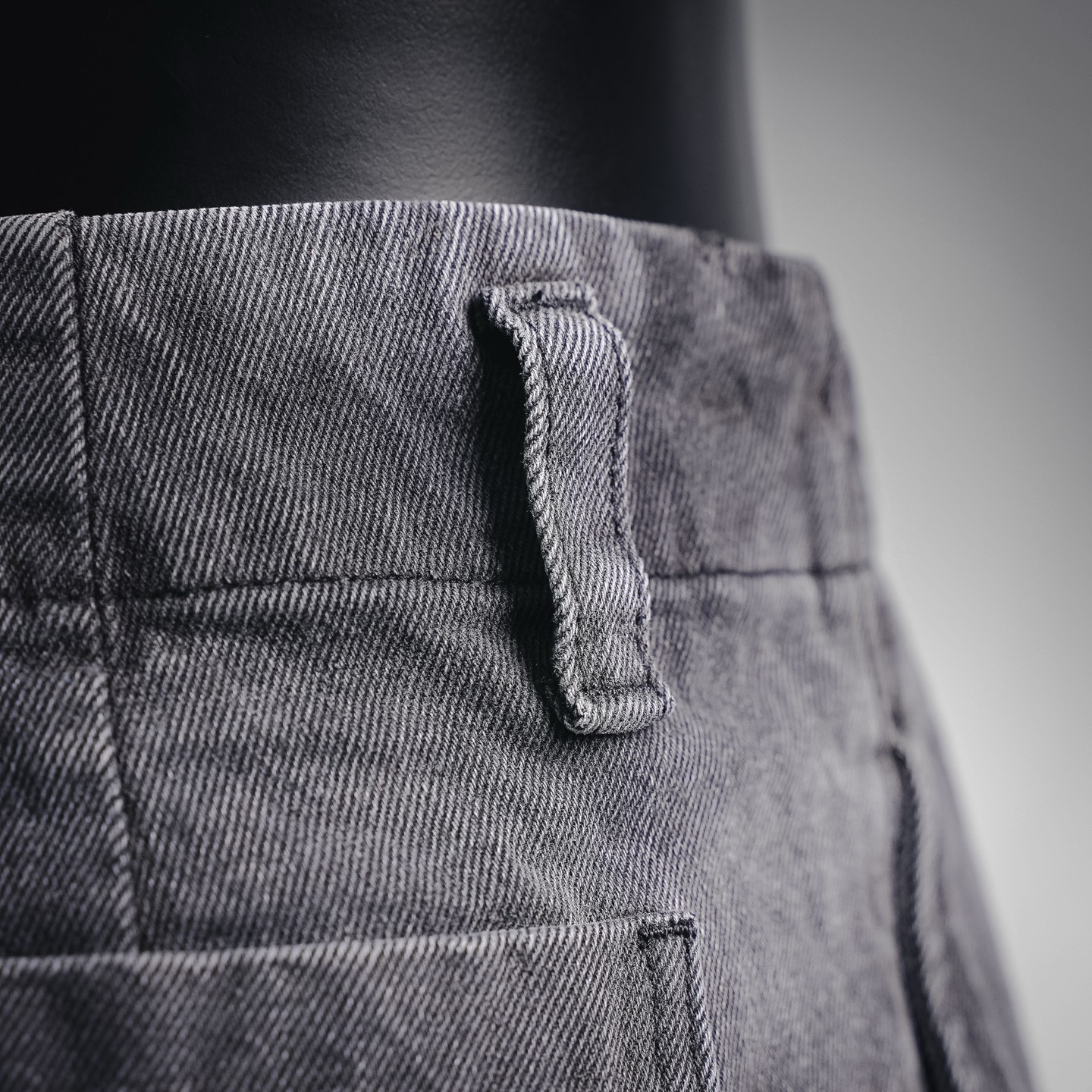Loe baggy curved jeans