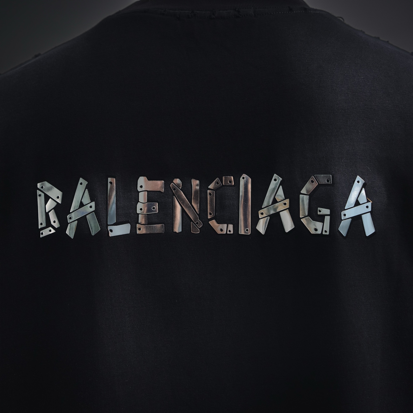 Balen distressed washed t-shirt