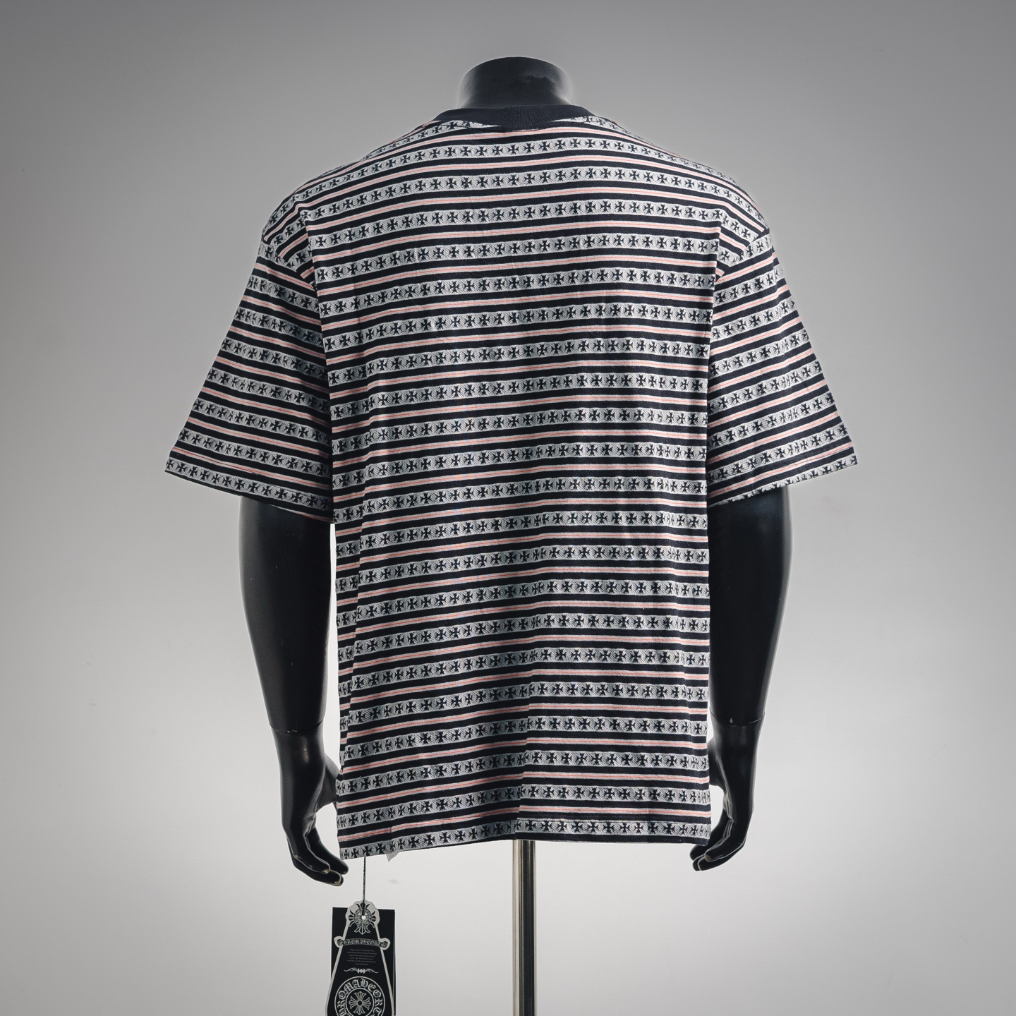 Chrome striped t-shirt