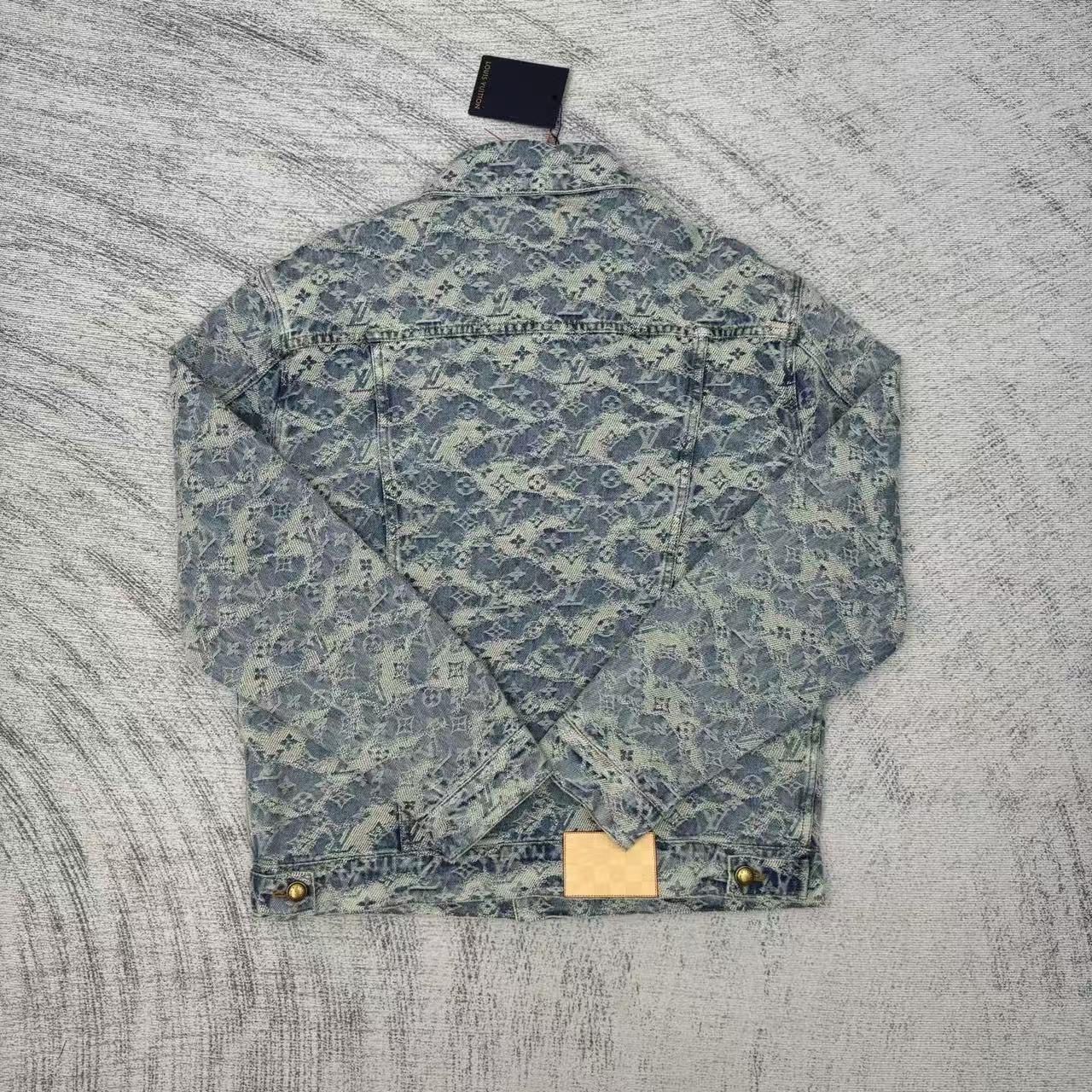 Louis jacquard denim jacket