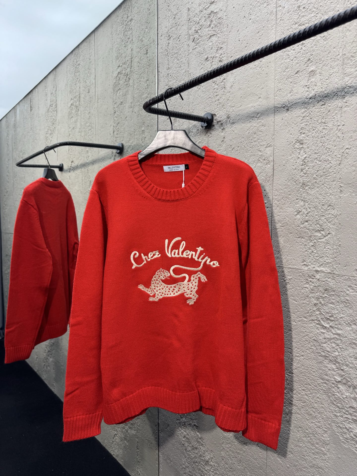 Valent embroidered sweater