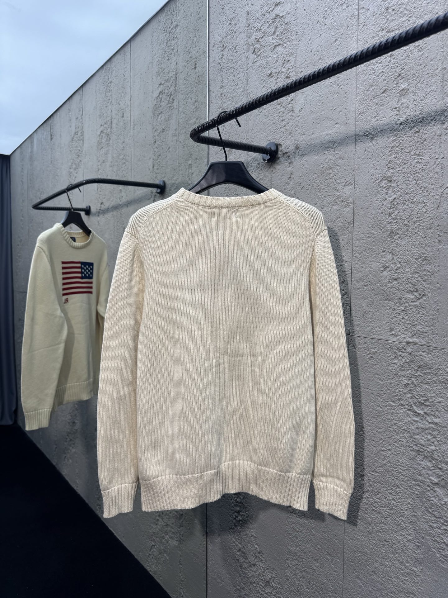 Ralph embroidered jacquard sweater