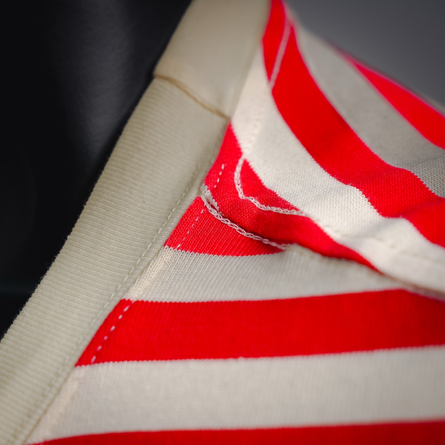 Ami striped knit sweatshirt