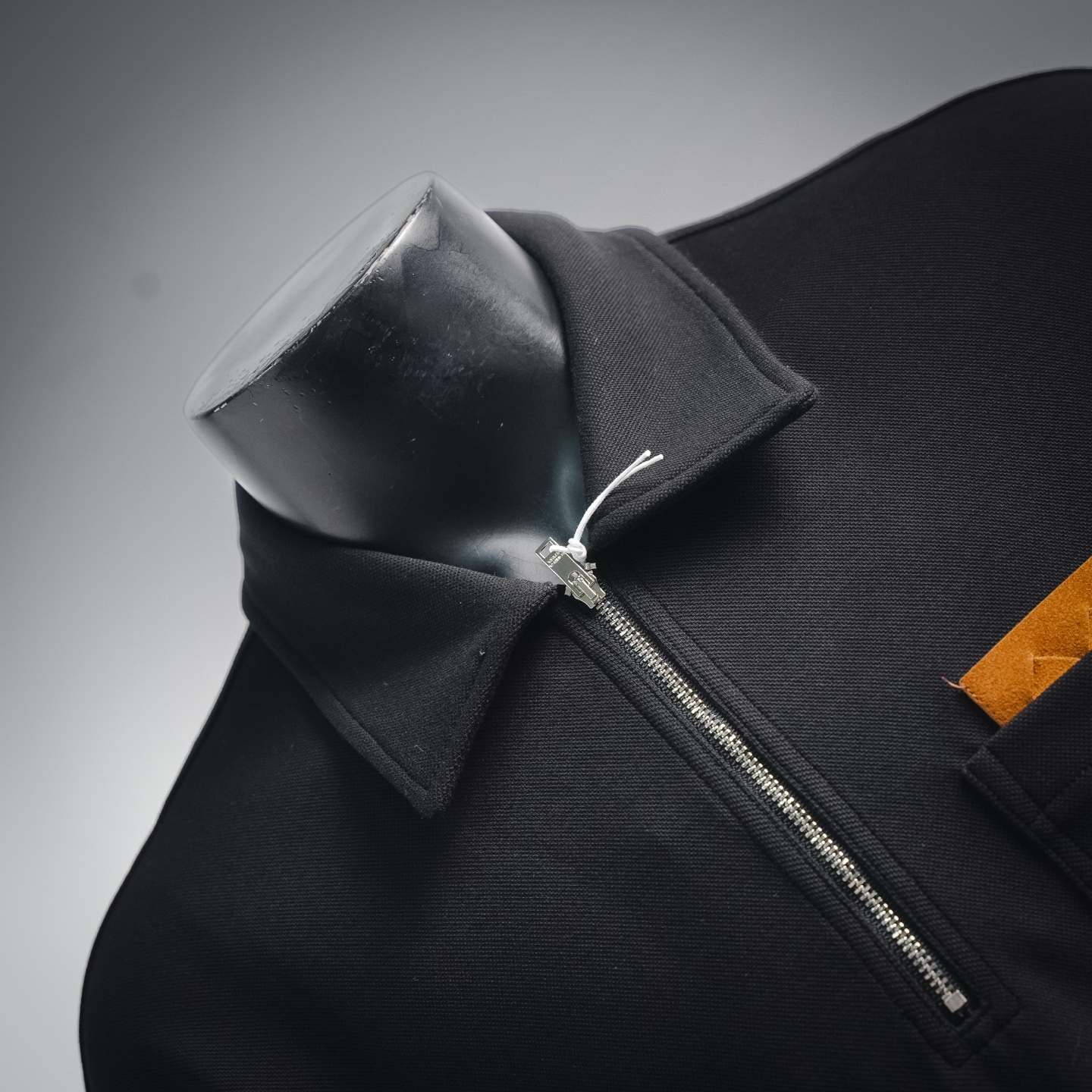 Bottega zip-up t-shirt