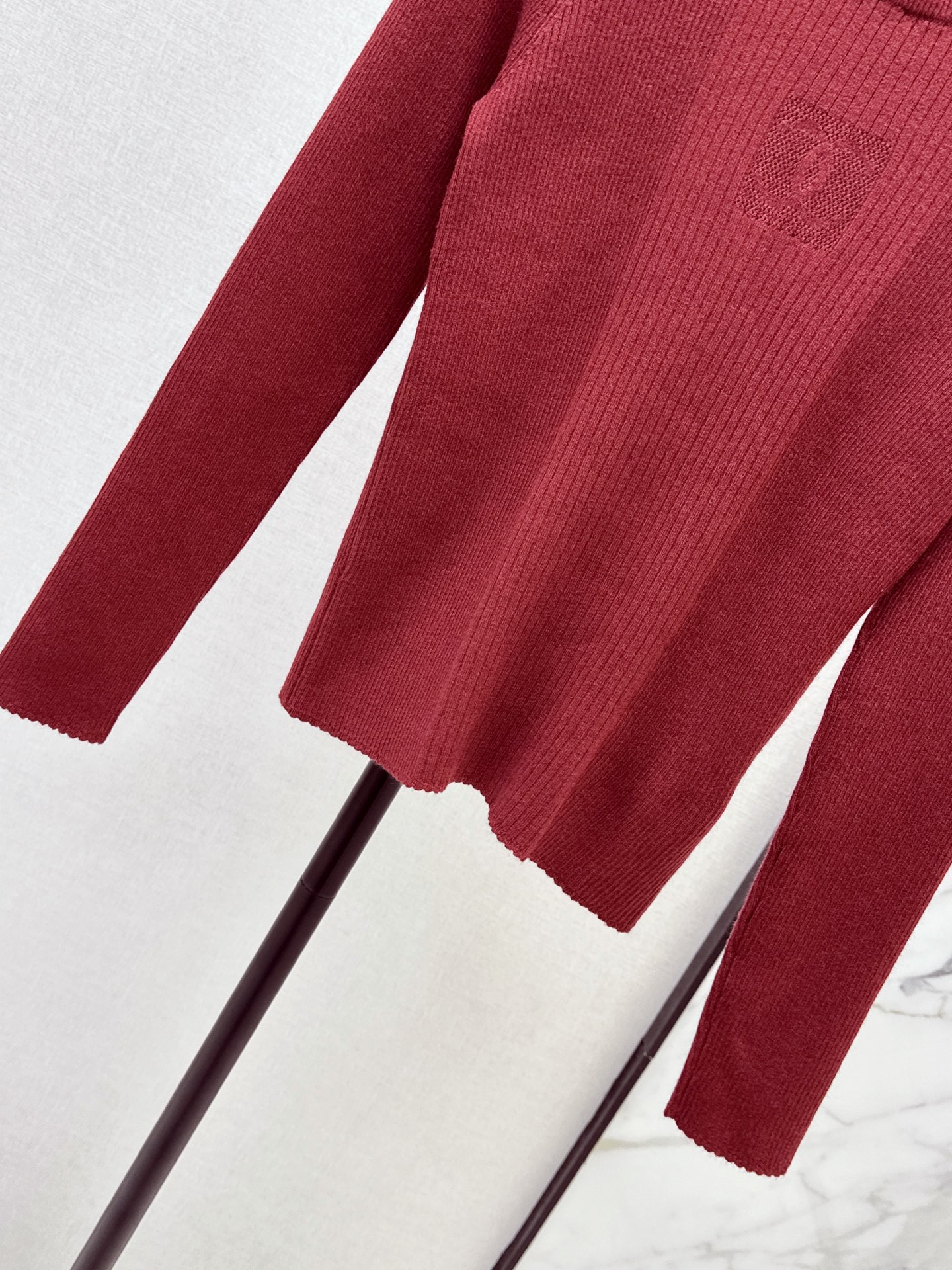Chan 26fw knit basic tee