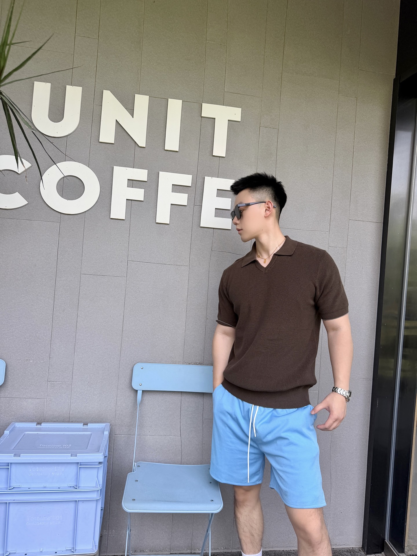 Brunello casual knit Polo