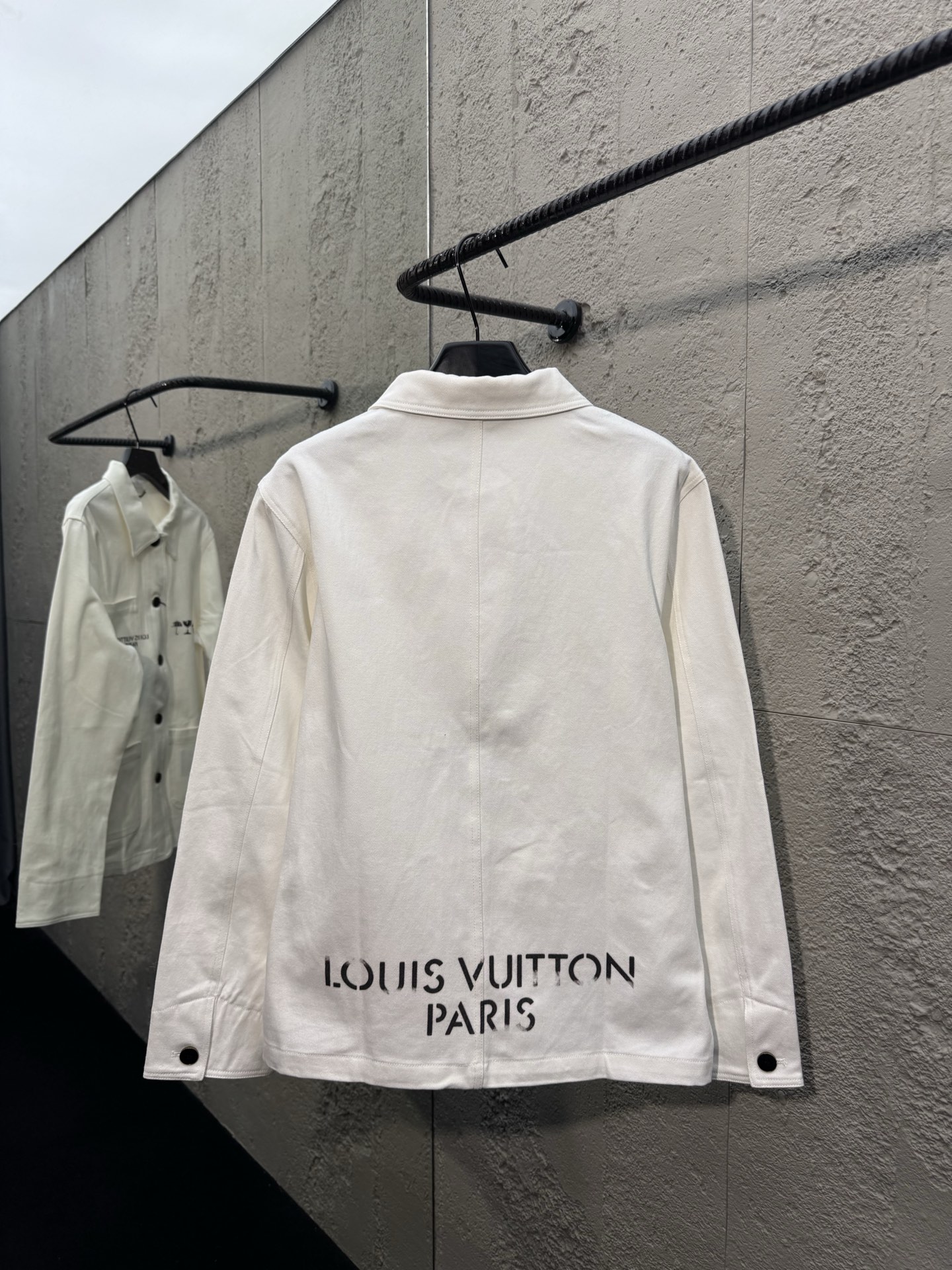 Louis pockets printed jacket