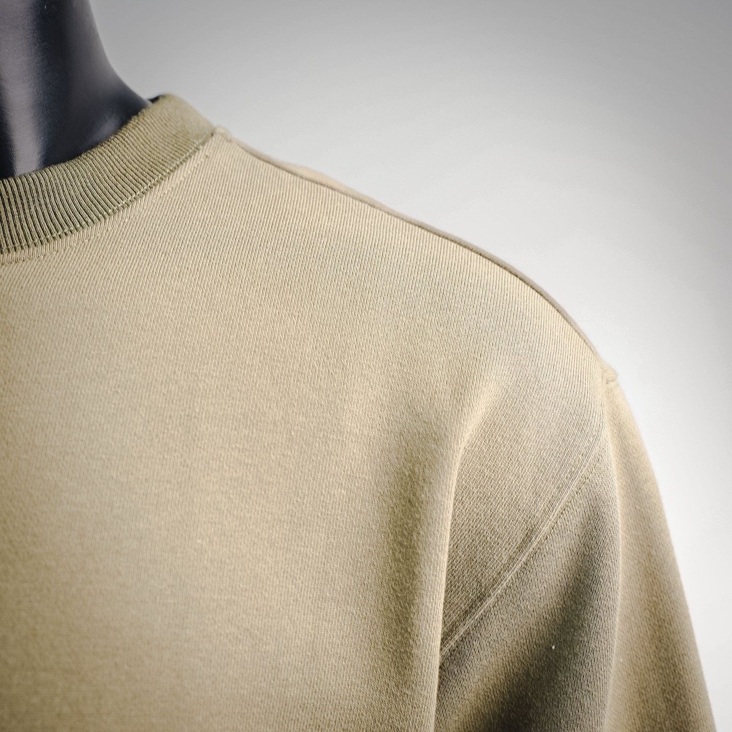 Stone logo badge sweatshirt