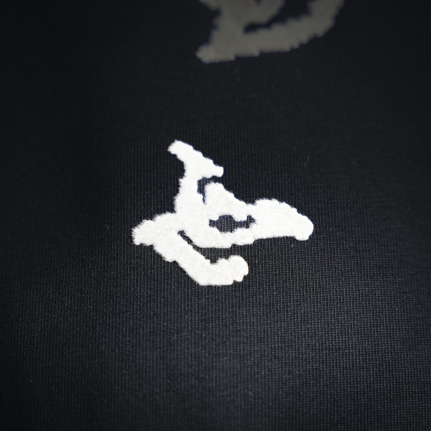 Louis flocked print t-shirt