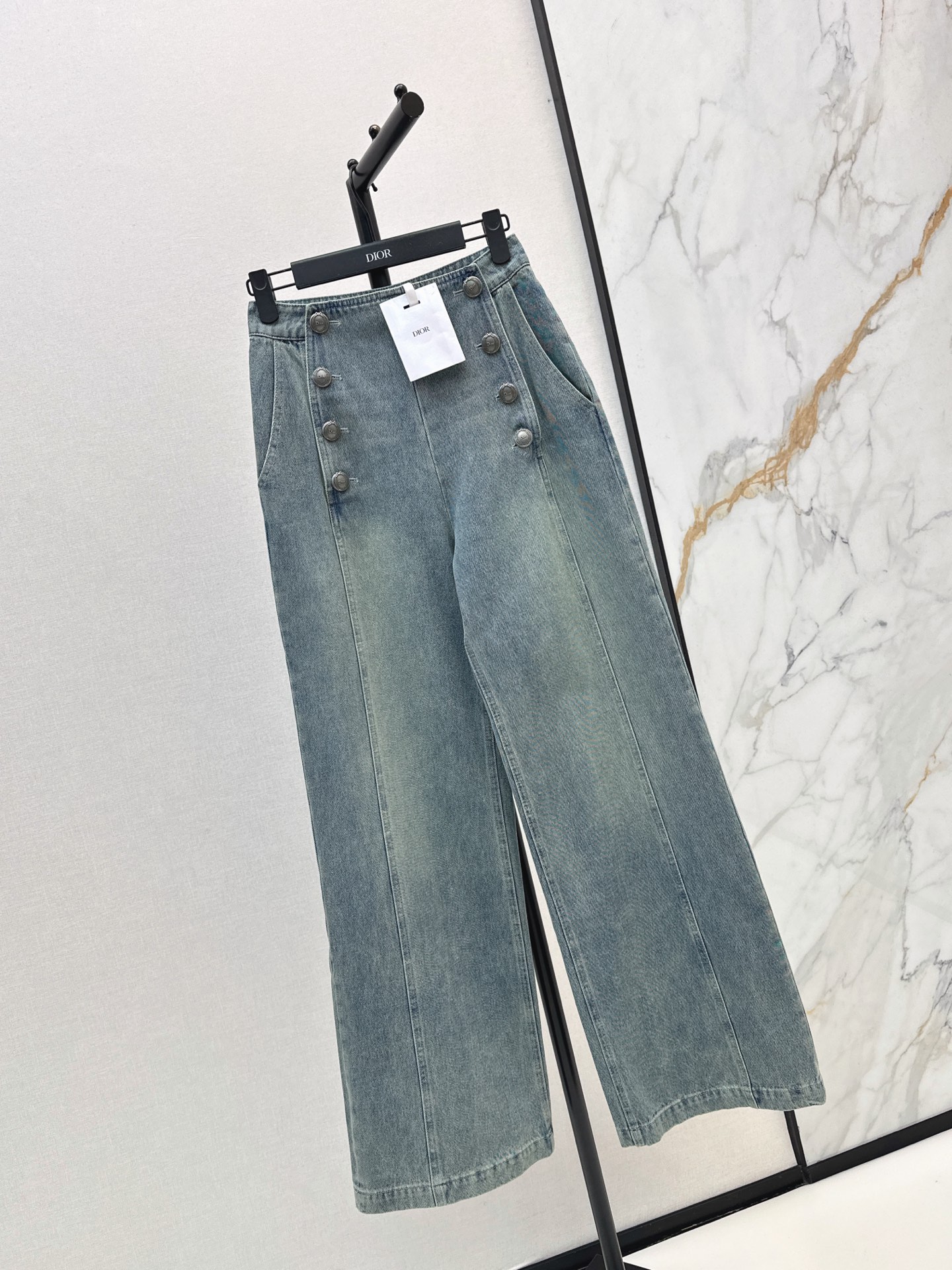 CD 26fw straight-leg jeans