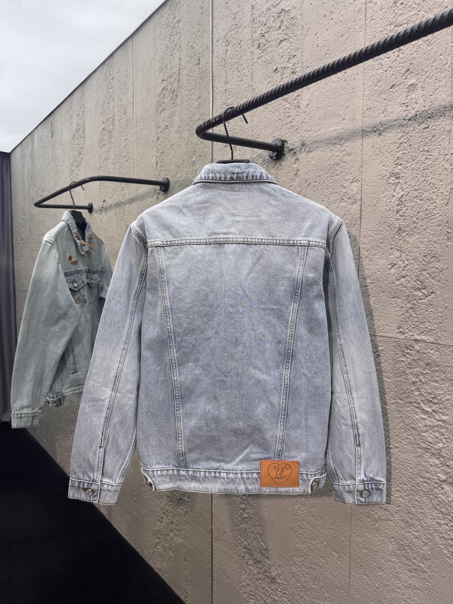 Louis distressed embroidered jacket