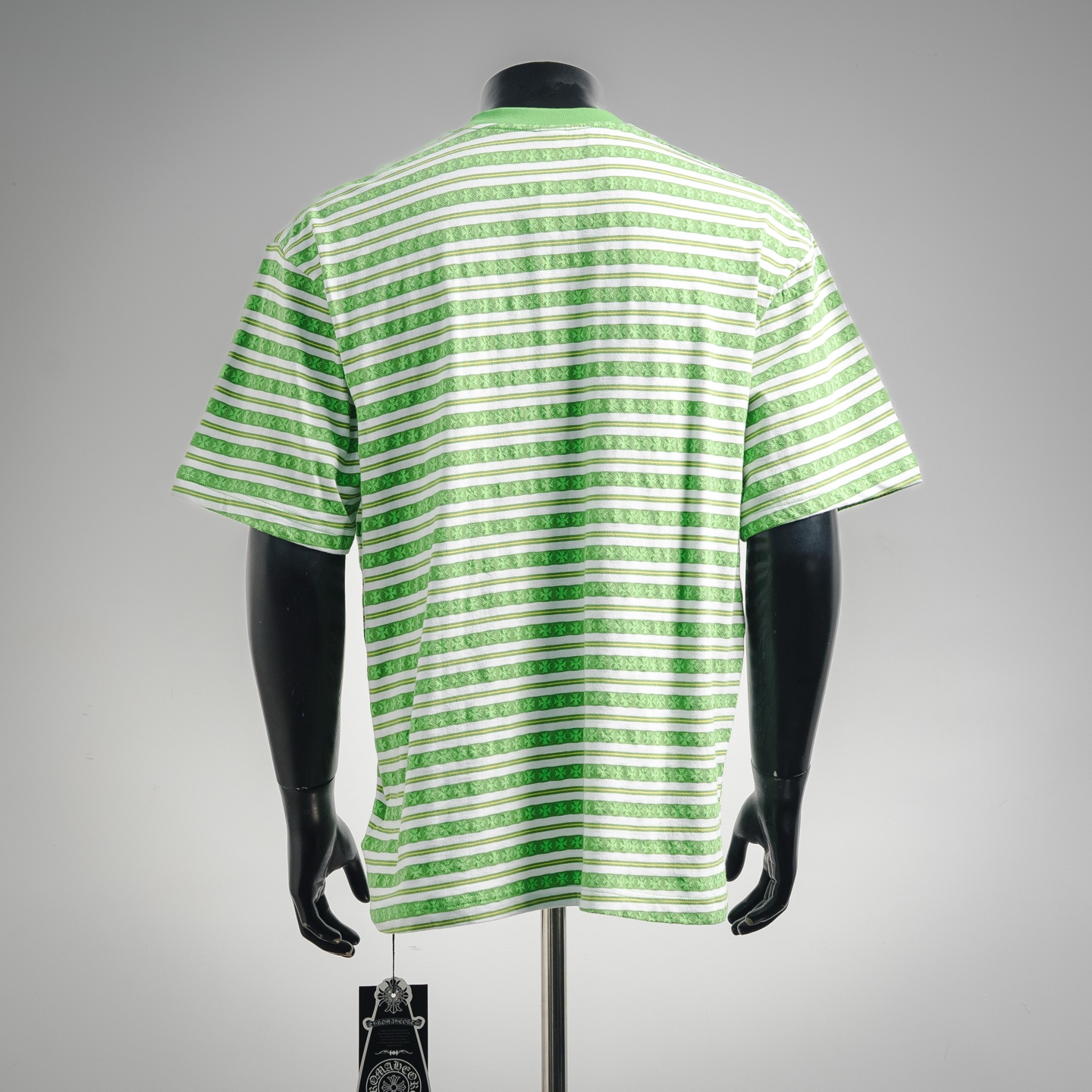 Chrome striped t-shirt
