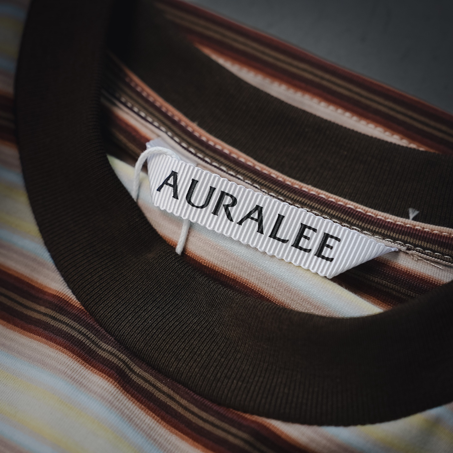 Aural striped t-shirt