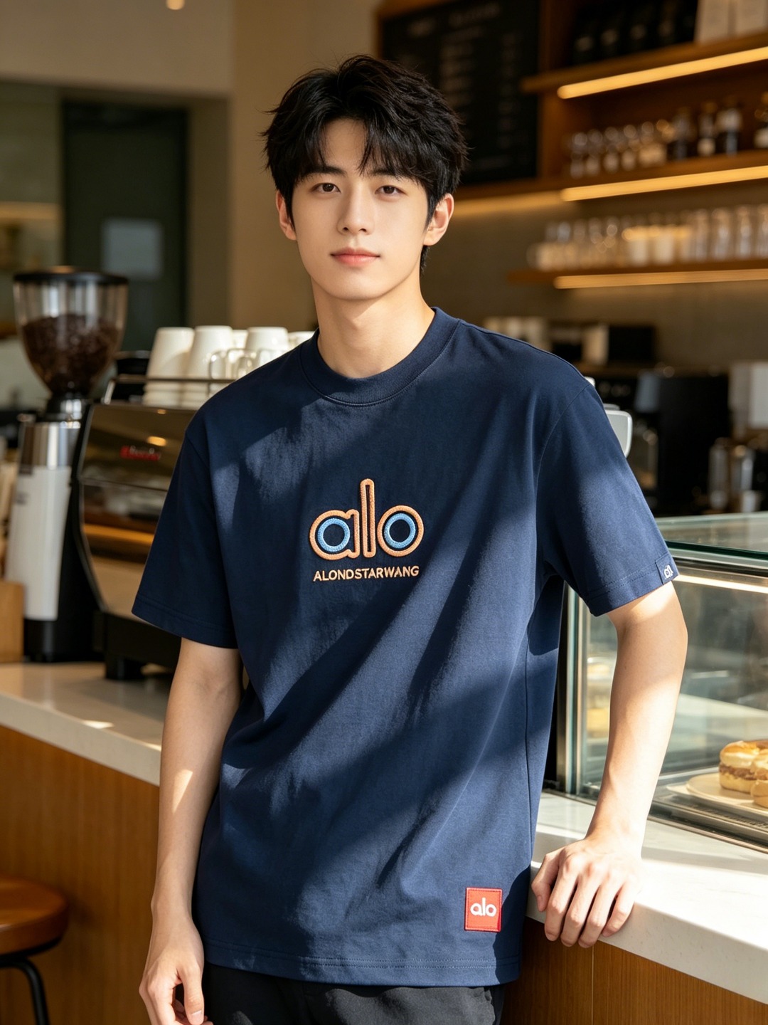 Alo embroidered t-shirt