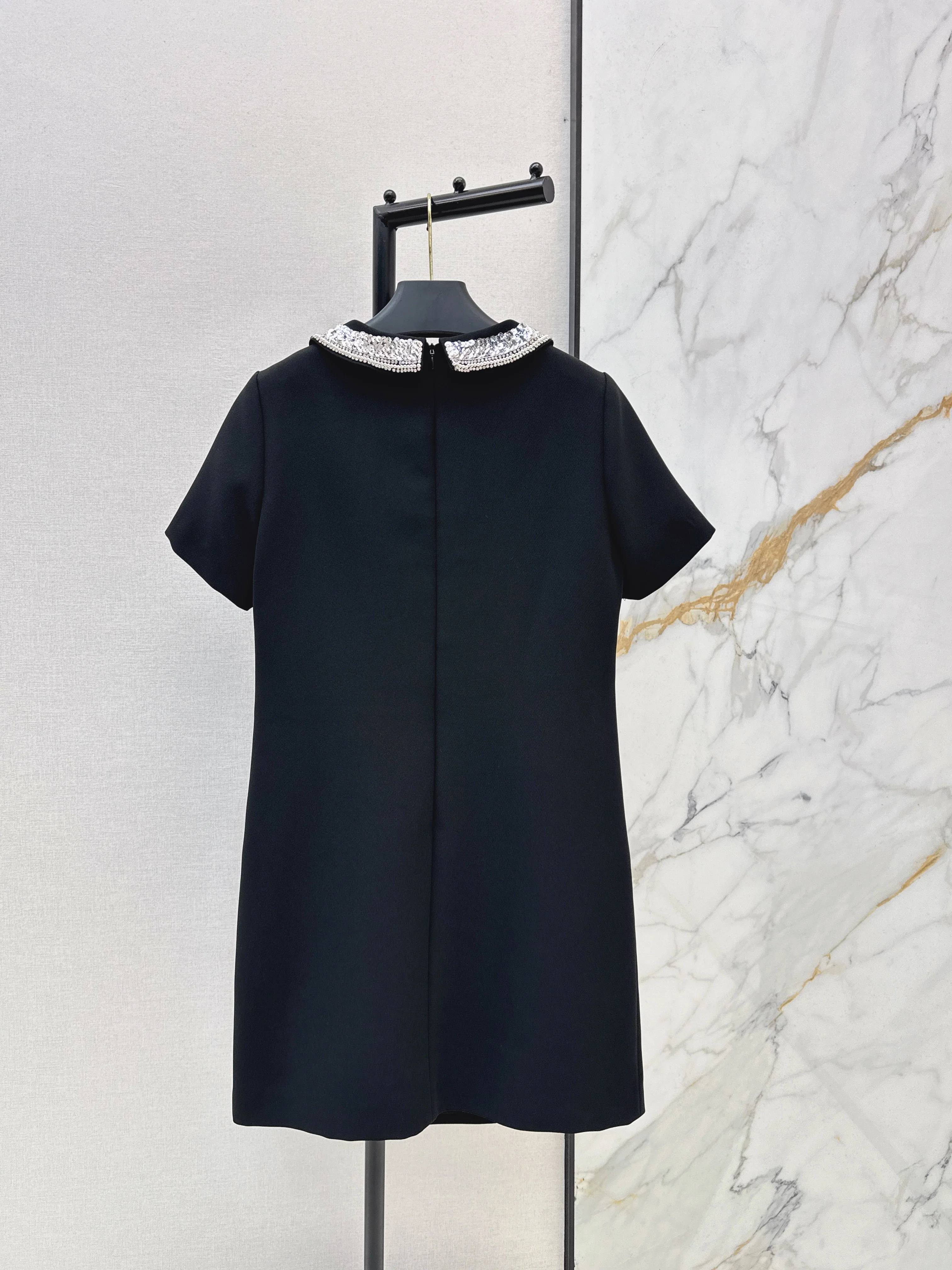 Valen 26ss beading sequins dress