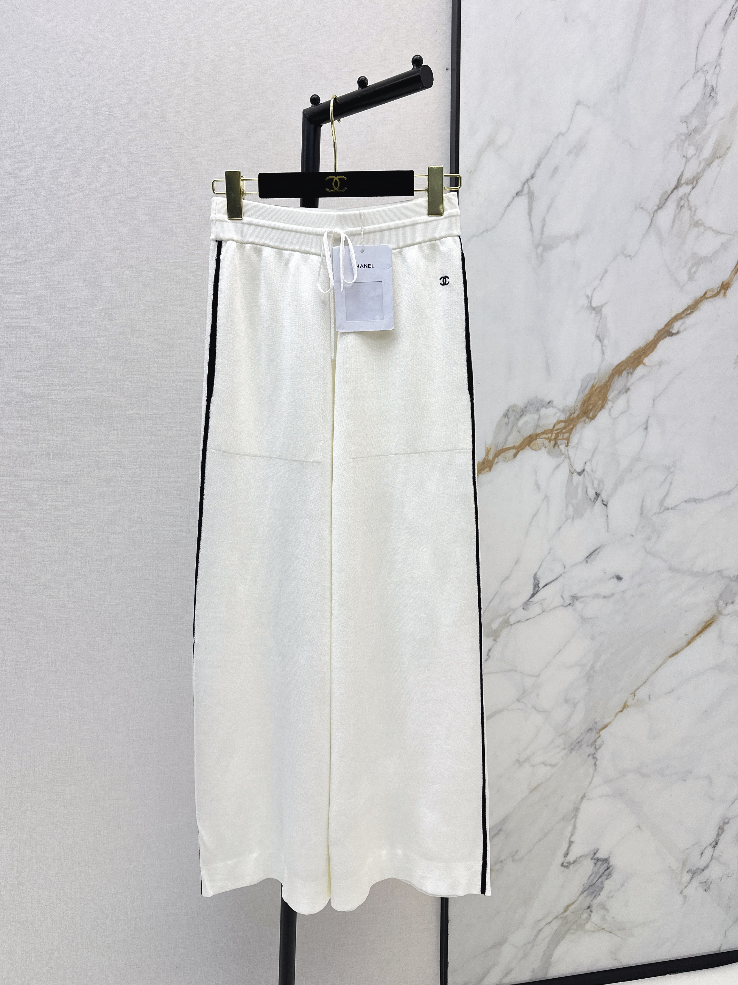 Chan 26ss knit casual pants