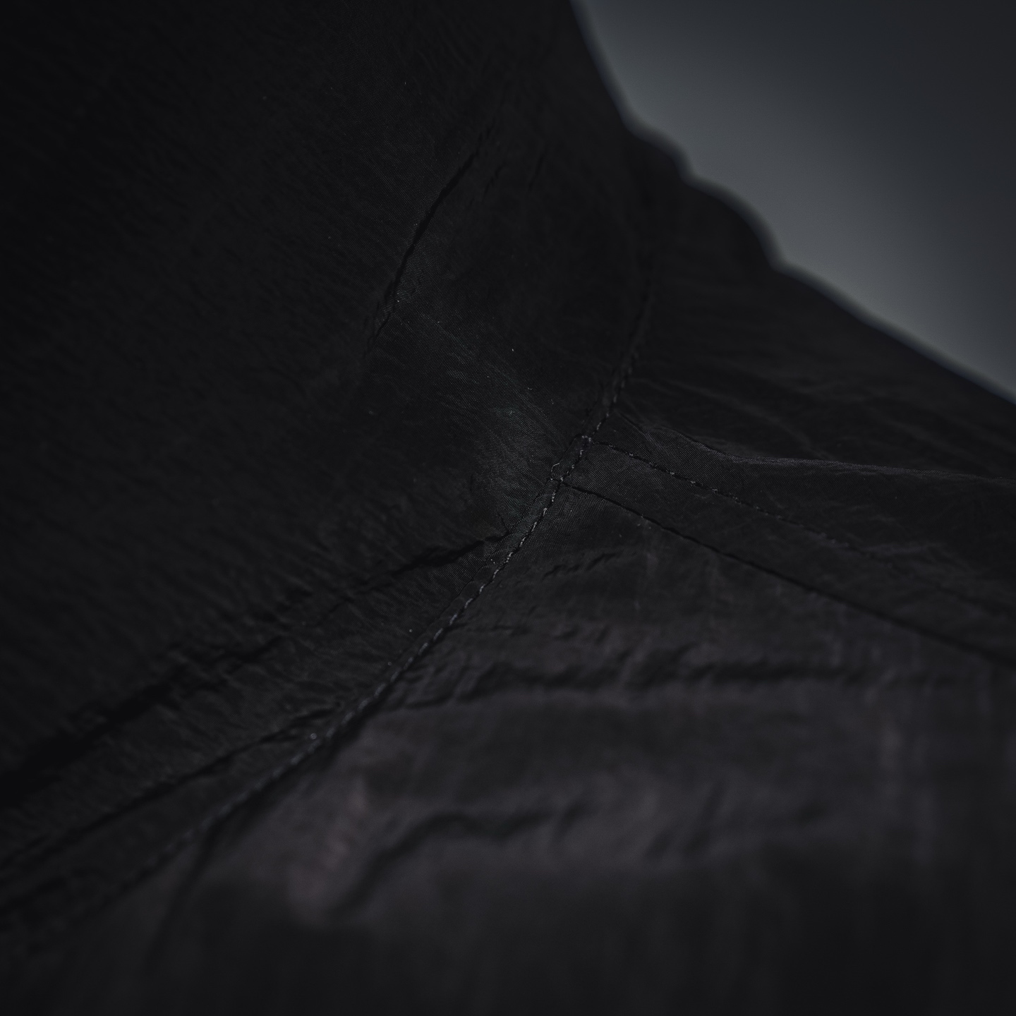 Stone nylon zip-up jacket