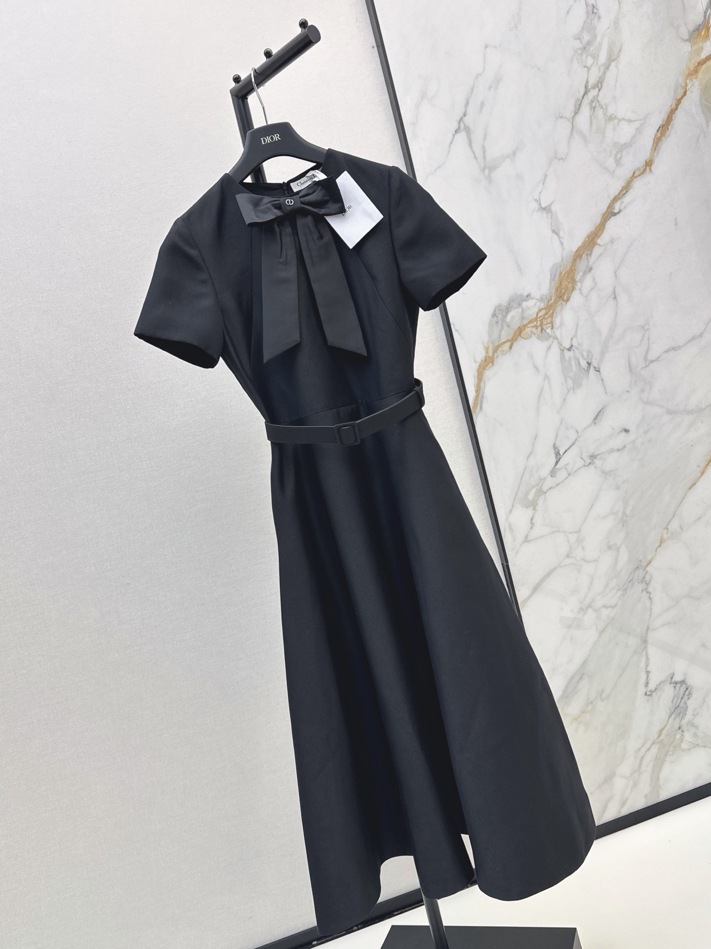 CD 26ss bow ribbon dress