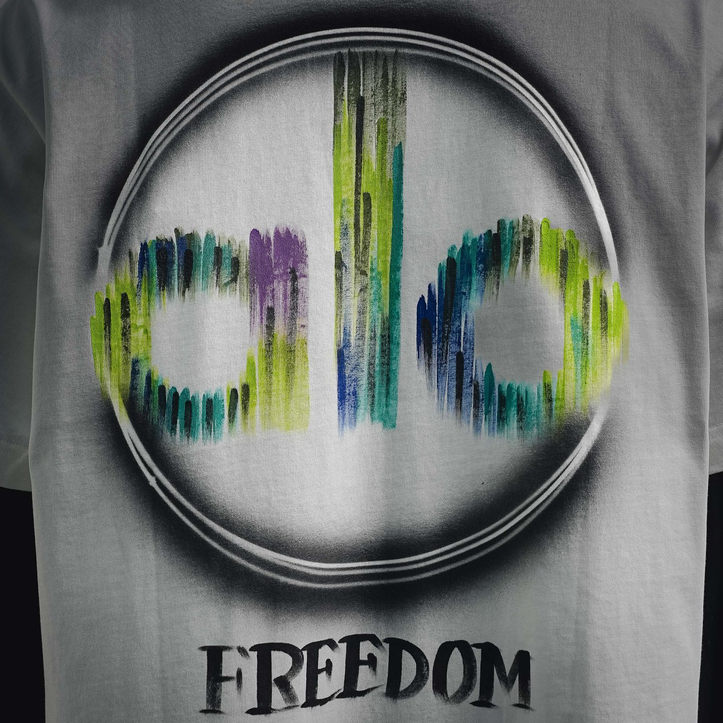 Alo gradient printed t-shirt