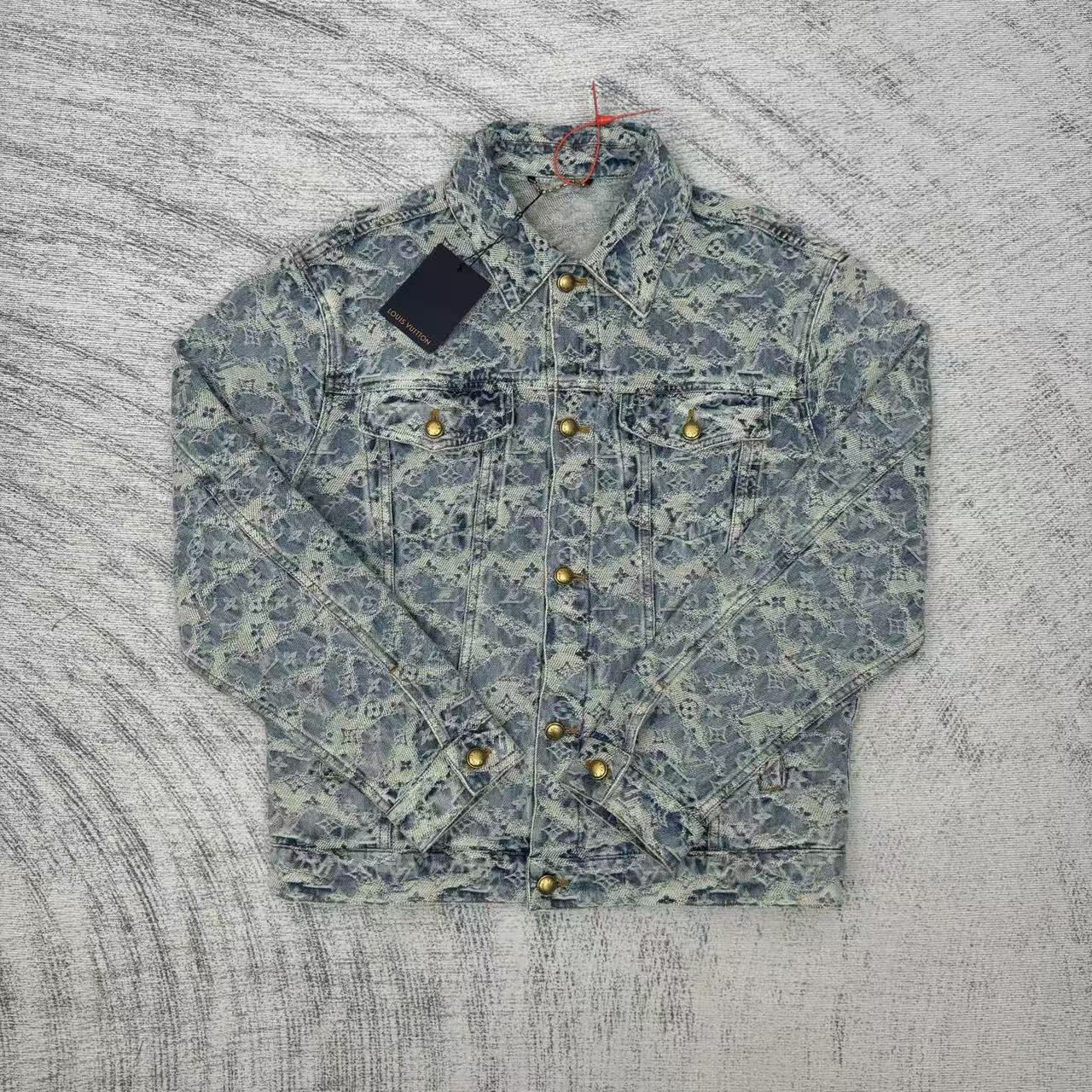Louis jacquard denim jacket
