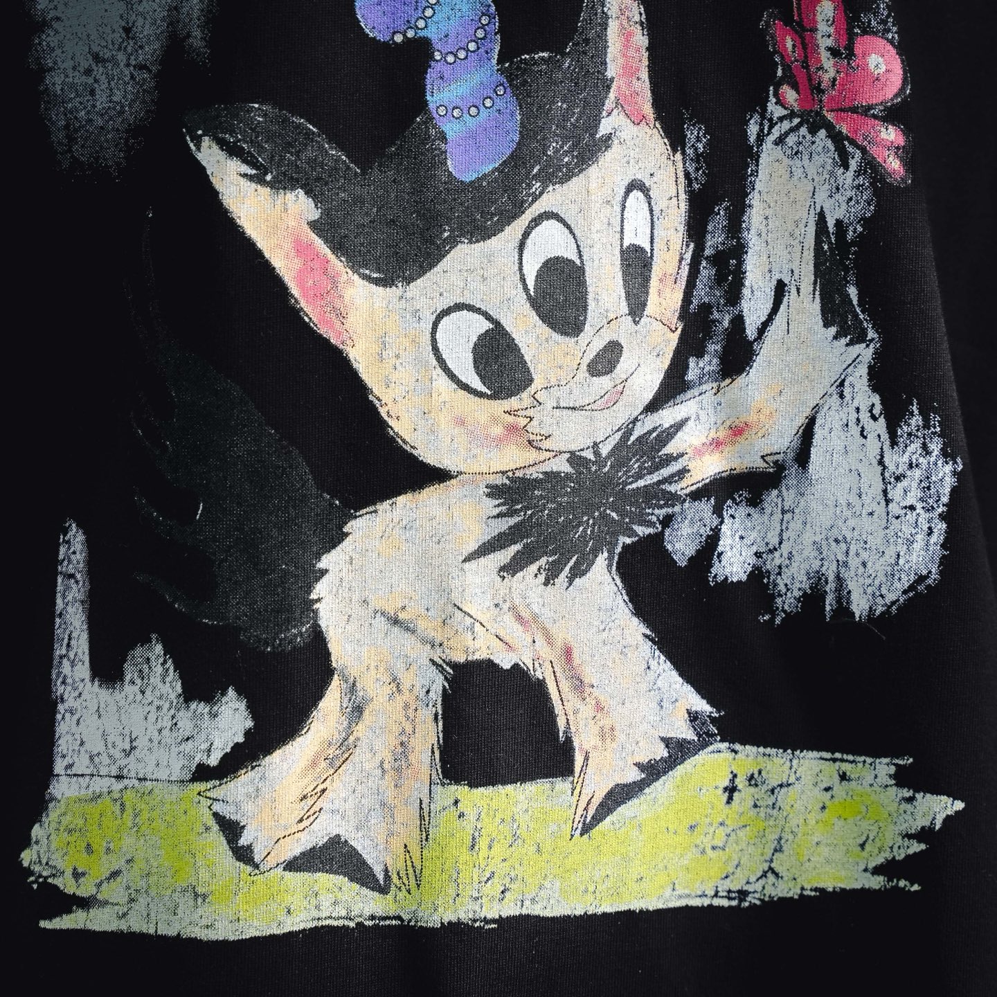 We11graffiti-print t-shirt