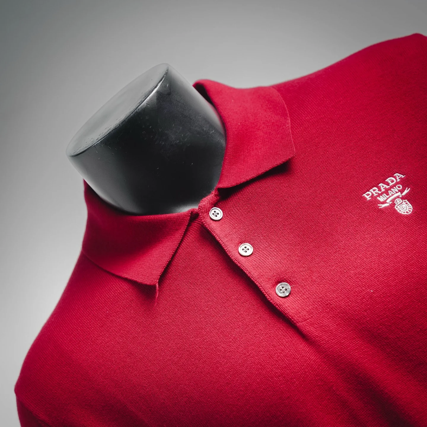 Pra embroidered knitted Polo