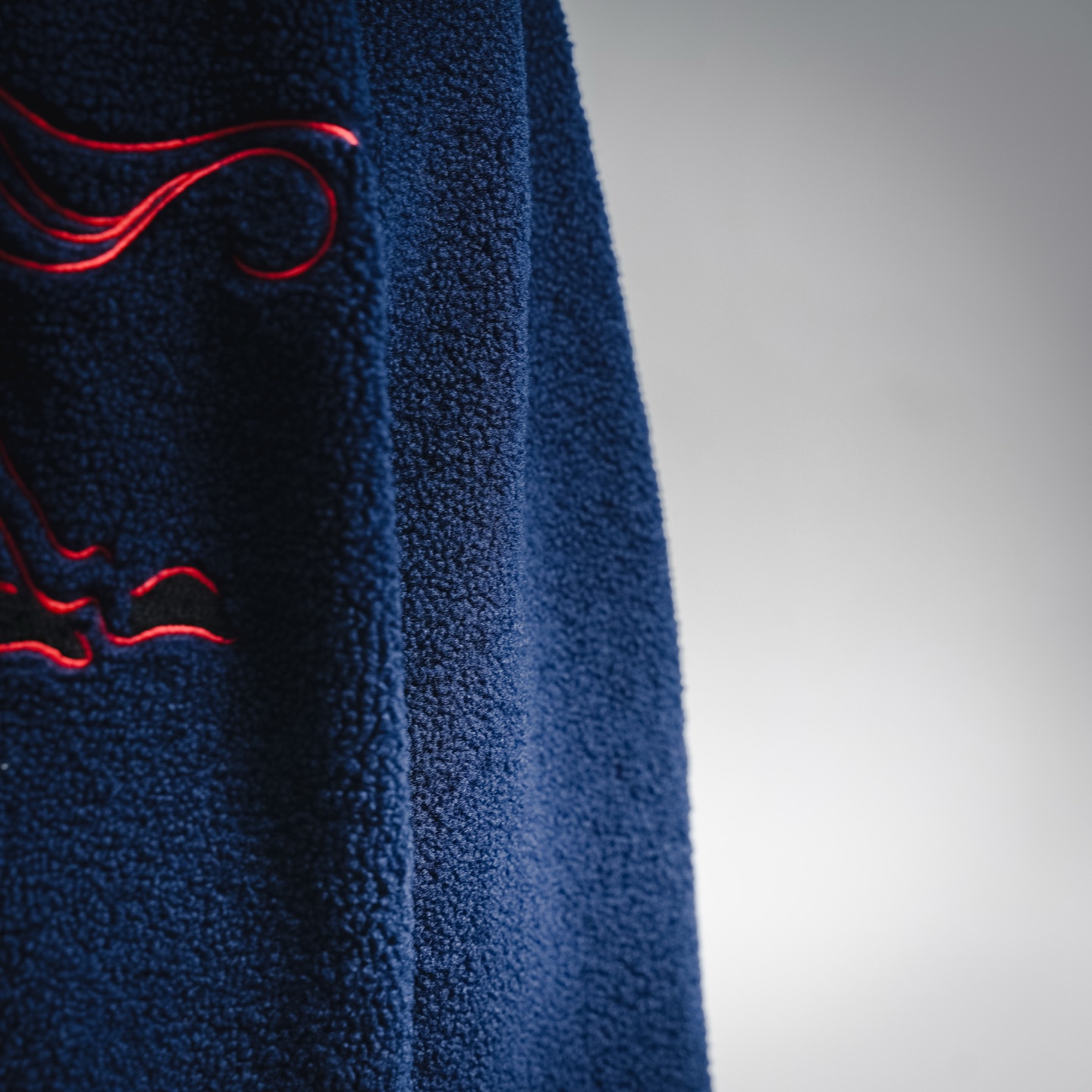 Bur flocked embroidered jacket