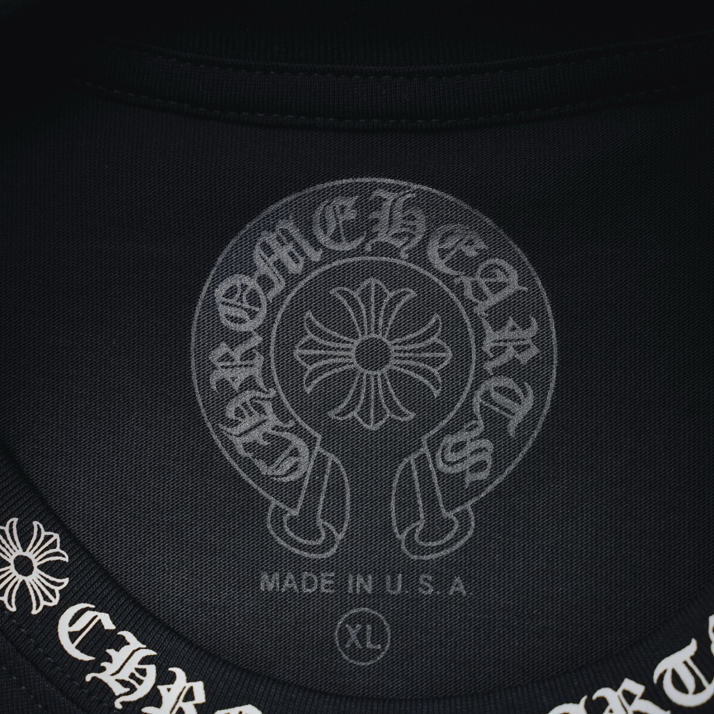 Chrome cross-pint t-shirt