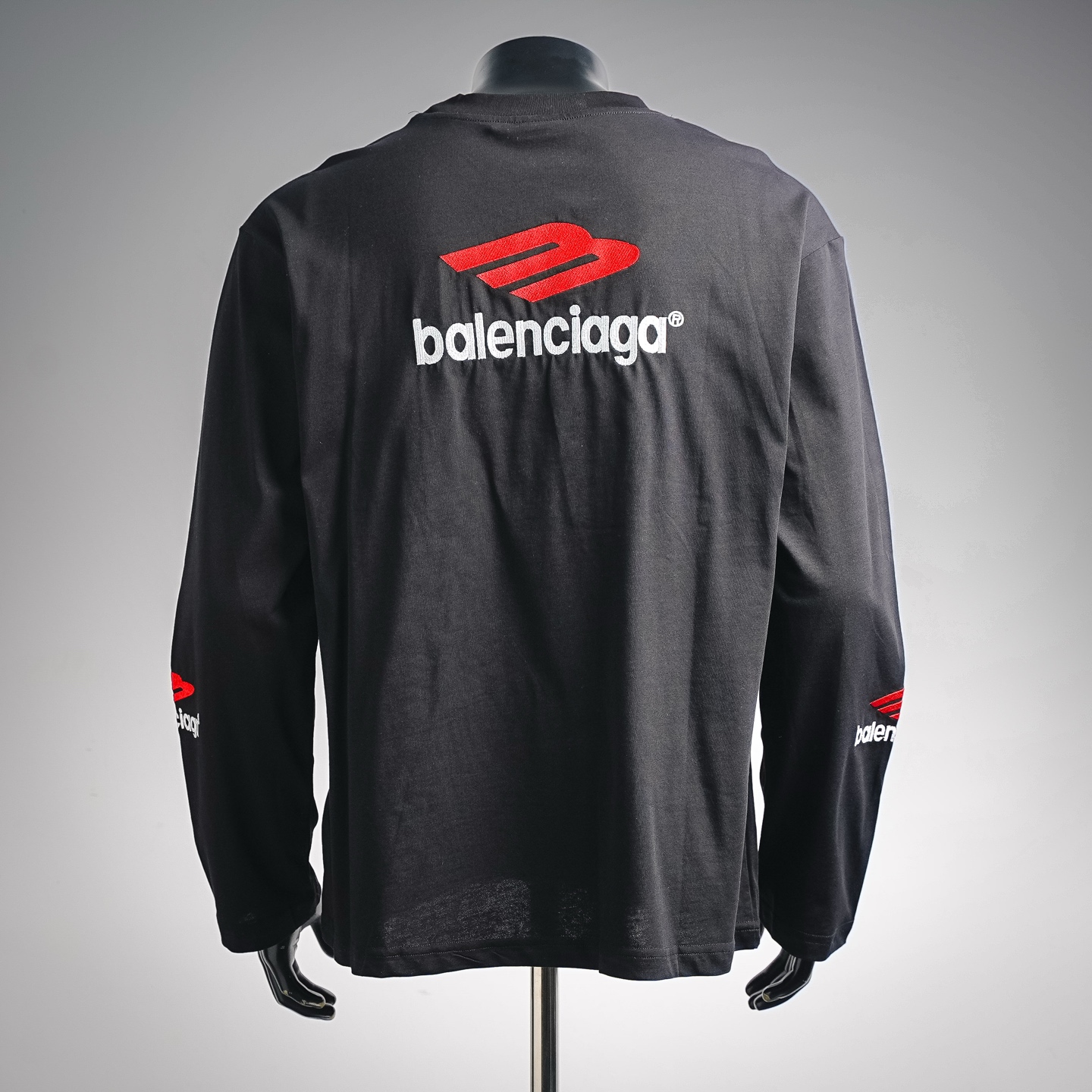 Balen letter embroidered sweatshirt