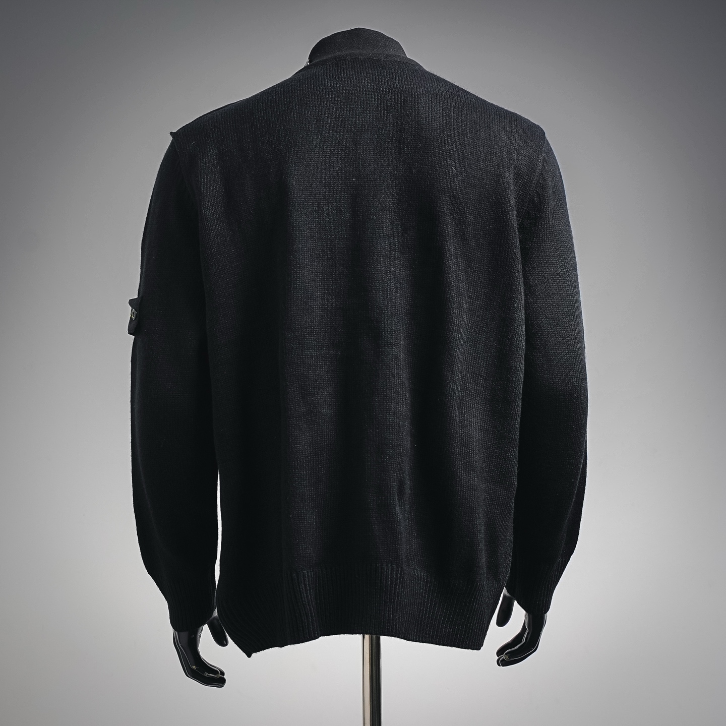 Stone cozy utility cardigan
