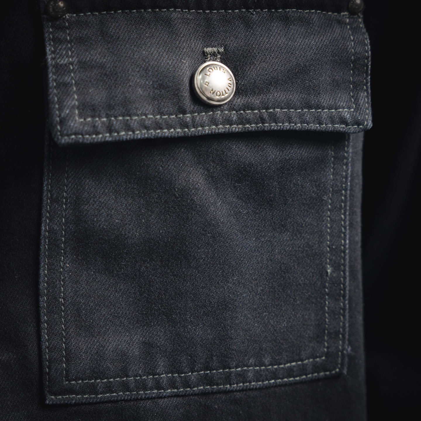 Louis ripped denim jacket